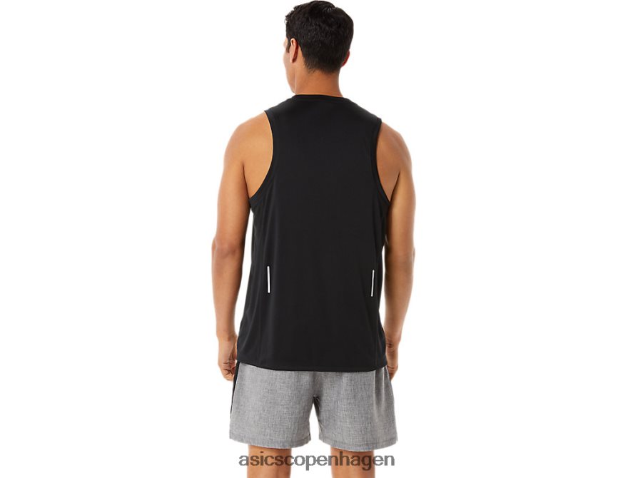 Asics færdigsæt lyte singlet ydeevne sort Z206F6311
