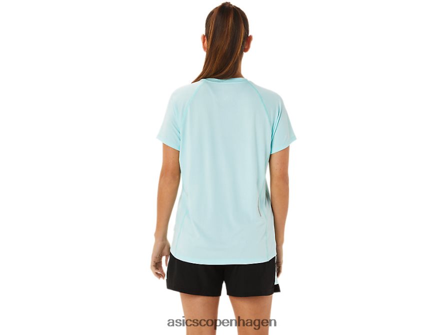 Asics færdigsæt lyte v-hals klarblå lyng Z206F63467