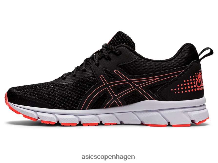 Asics gel-33 sort/flash koral Z206F63911