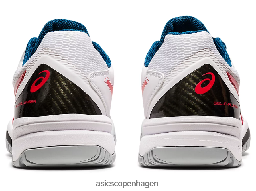 Asics gel-challenger 12 hvid/klassisk rød Z206F61949