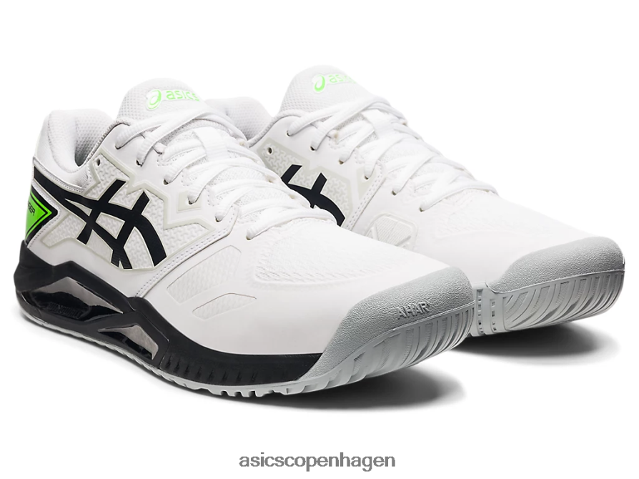 Asics gel-challenger 13 hvid/grøn gekko Z206F61161