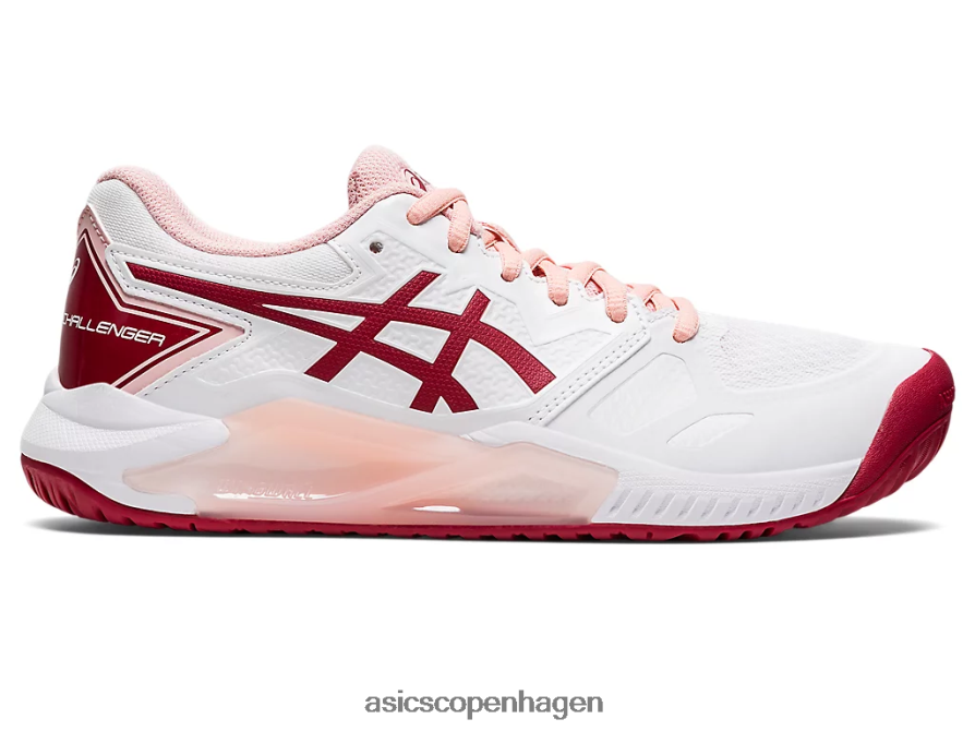 Asics gel-challenger 13 hvid/tranebær Z206F62720