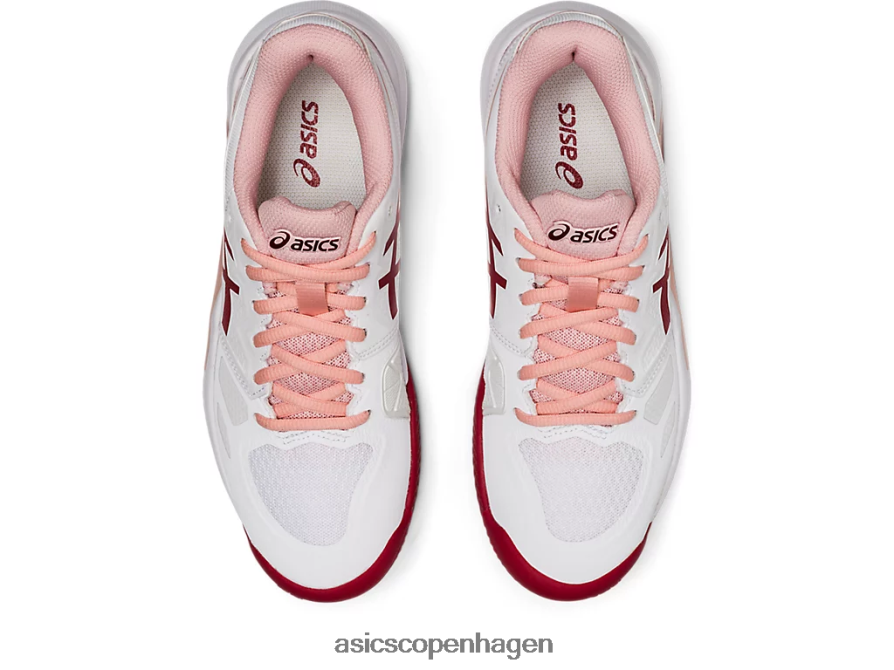 Asics gel-challenger 13 ler hvid/tranebær Z206F62804