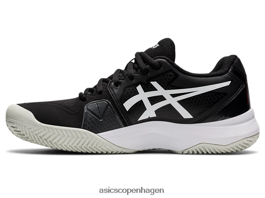 Asics gel-challenger 13 ler sort hvid Z206F63656