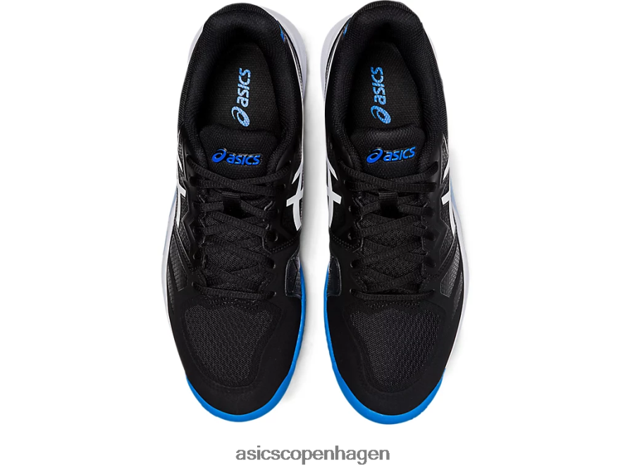 Asics gel-challenger 13 ler sort/elektrisk blå Z206F61129