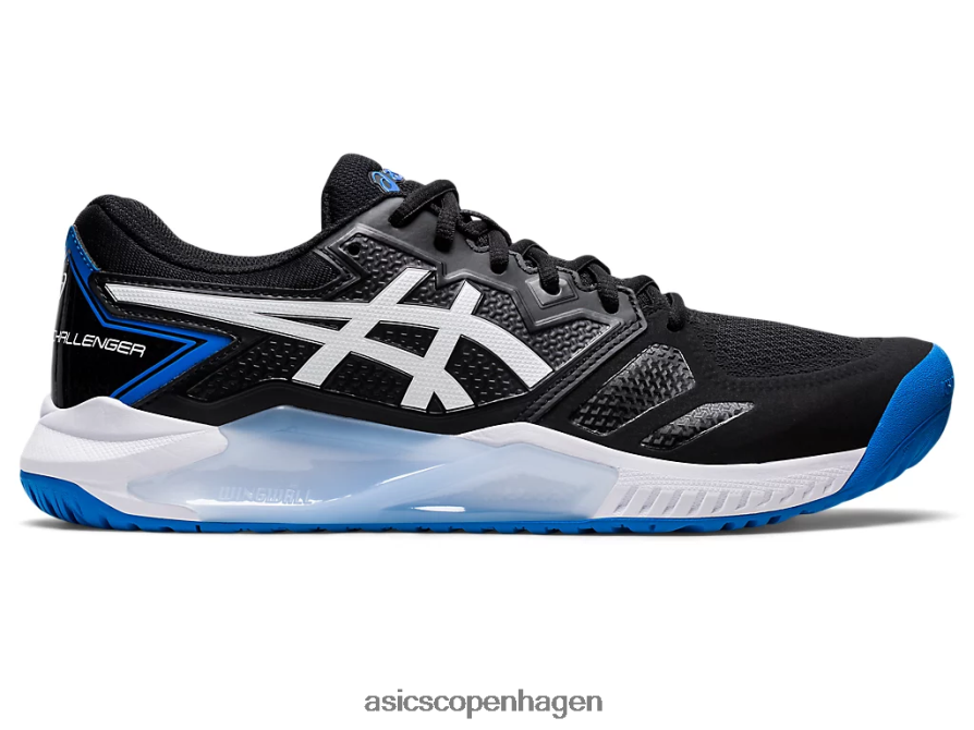Asics gel-challenger 13 sort/elektrisk blå Z206F61163