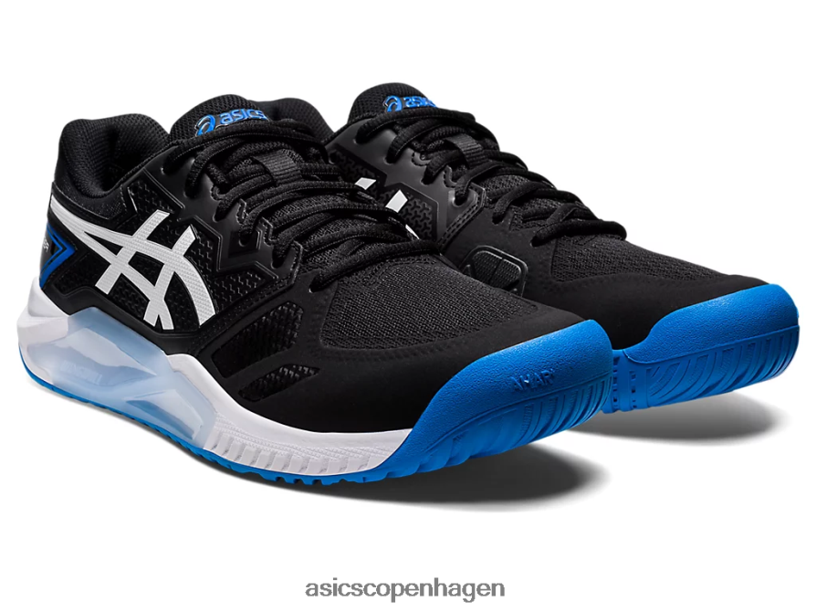 Asics gel-challenger 13 sort/elektrisk blå Z206F61163