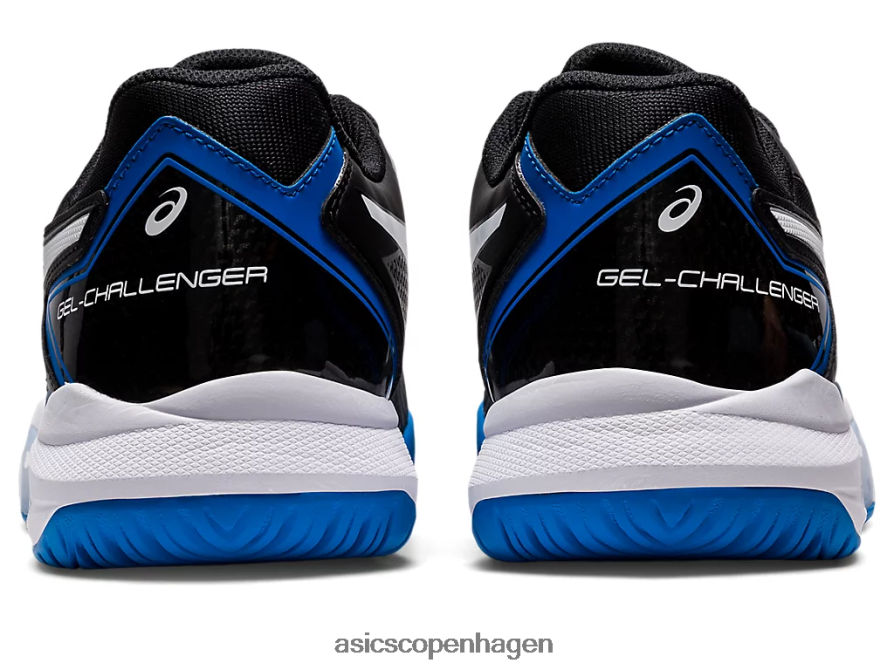 Asics gel-challenger 13 sort/elektrisk blå Z206F61163
