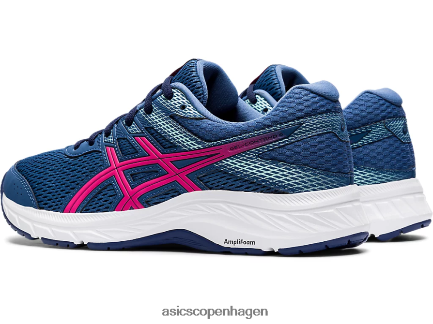 Asics gel-contend 6 grand shark/pink glo Z206F64180