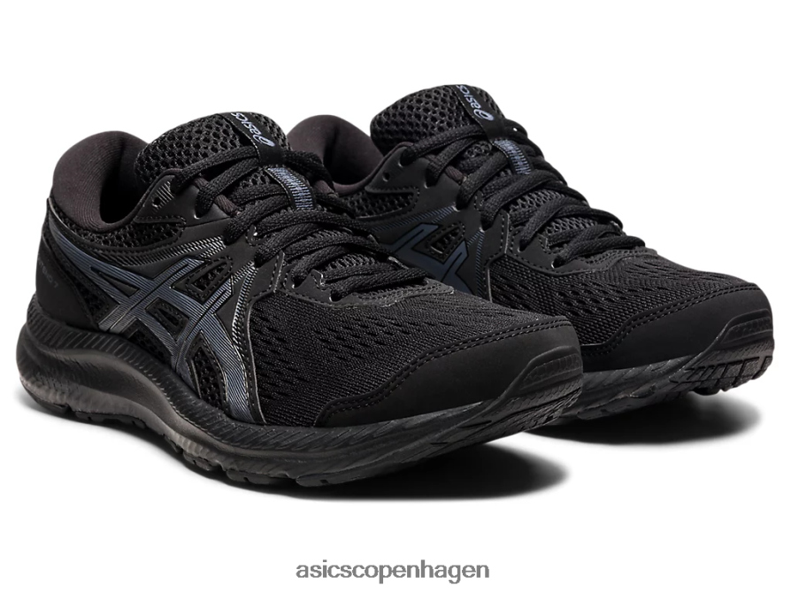 Asics gel-contend 7 bred sort/bæregrå Z206F64013