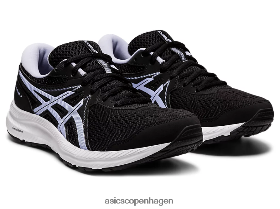 Asics gel-contend 7 bred sort/lilla opal Z206F64018