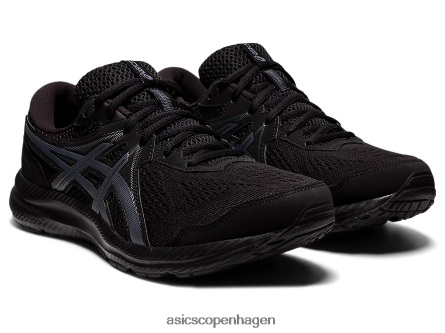 Asics gel-contend 7 ekstra bred sort/bæregrå Z206F61960