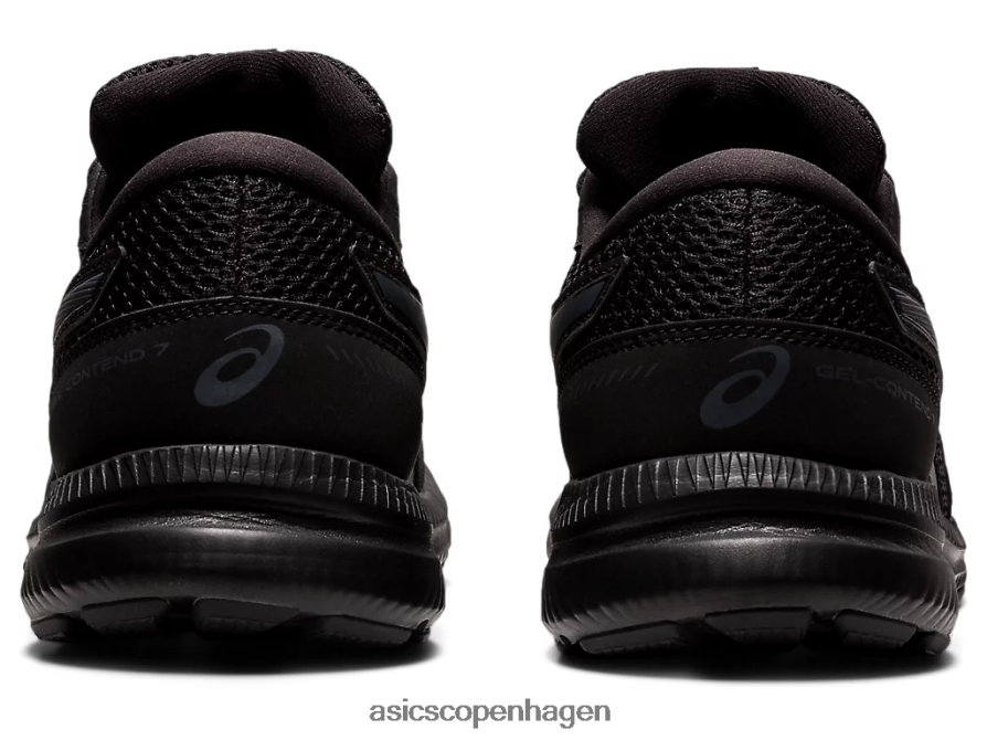 Asics gel-contend 7 ekstra bred sort/bæregrå Z206F61960