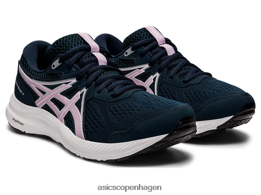 Asics gel-contend 7 fransk blå/knap rosenrød Z206F63431