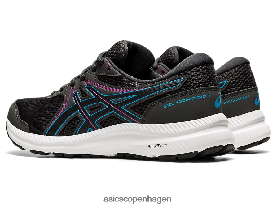 Asics gel-contend 7 grafitgrå/digital aqua Z206F64024