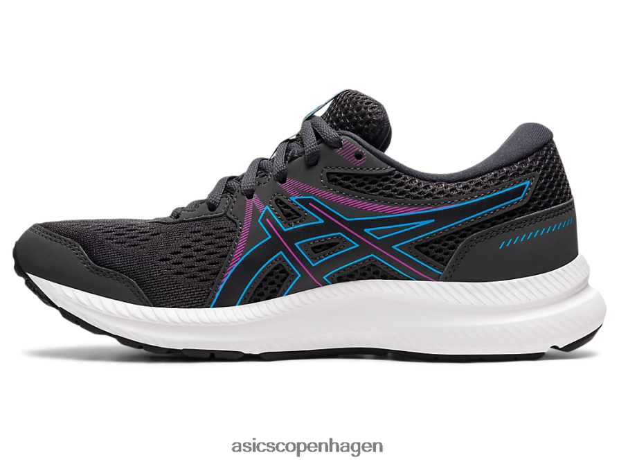 Asics gel-contend 7 grafitgrå/digital aqua Z206F64024
