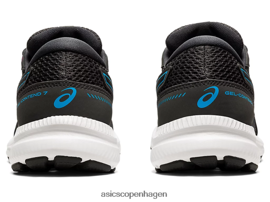 Asics gel-contend 7 grafitgrå/digital aqua Z206F64024