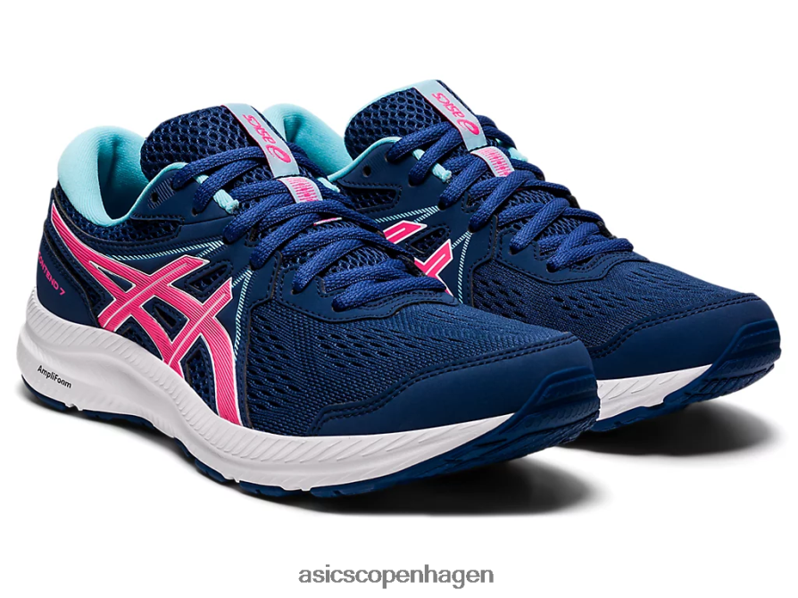 Asics gel-contend 7 midnatsblå/hot pink Z206F63695