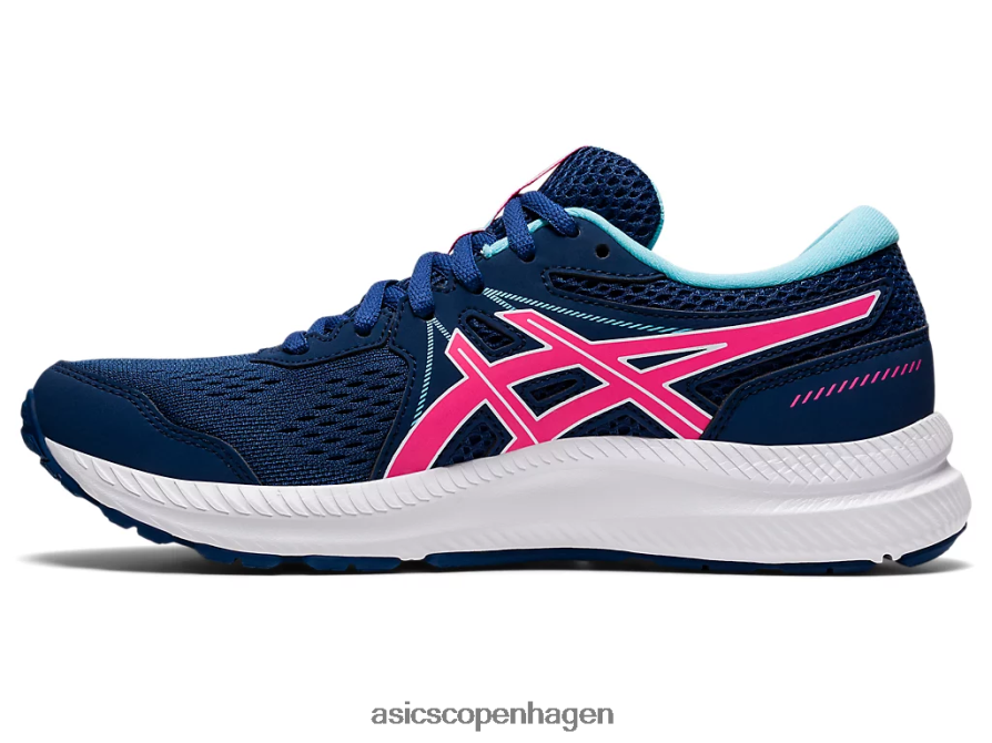 Asics gel-contend 7 midnatsblå/hot pink Z206F63695