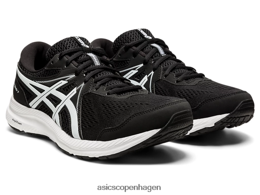 Asics gel-contend 7 sort hvid Z206F61950