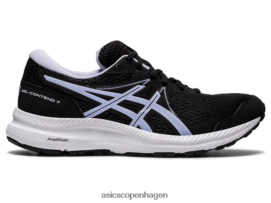 Asics gel-contend 7 sort/lilla opal Z206F64015