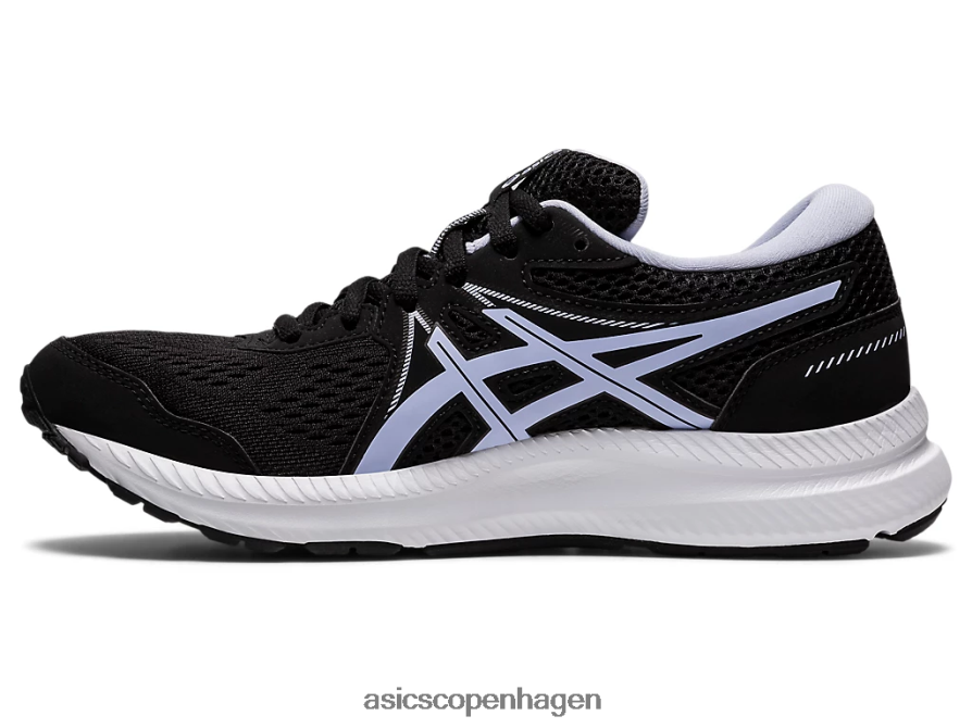 Asics gel-contend 7 sort/lilla opal Z206F64015