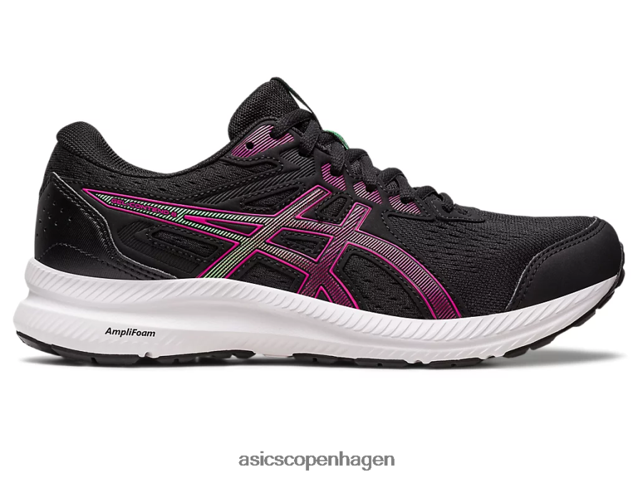 Asics gel-contend 8 bred sort/pink rave Z206F62435