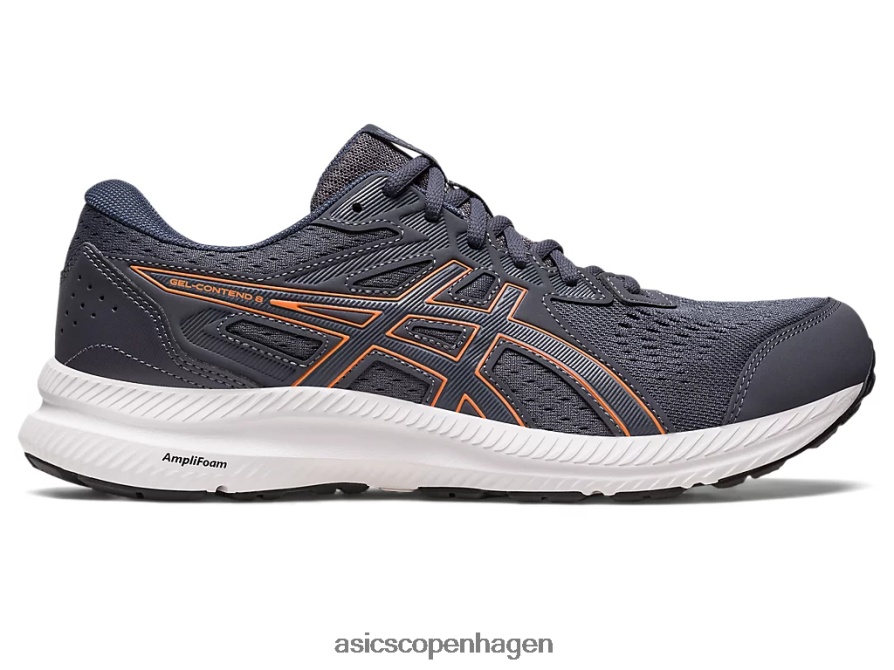 Asics gel-contend 8 ekstra bred bærer grå/metropol Z206F6417