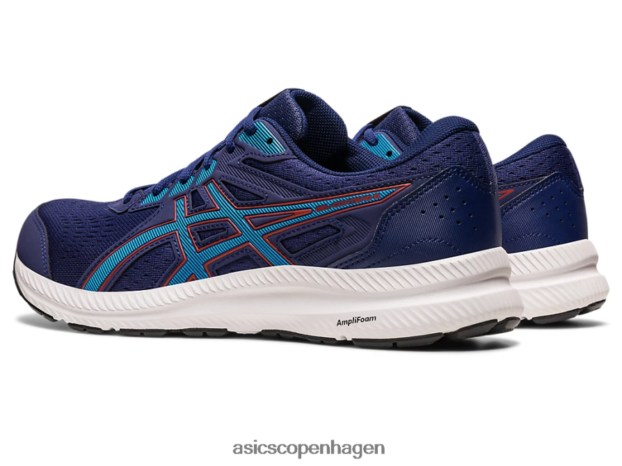 Asics gel-contend 8 ekstra bred indigo blå/øblå Z206F6395