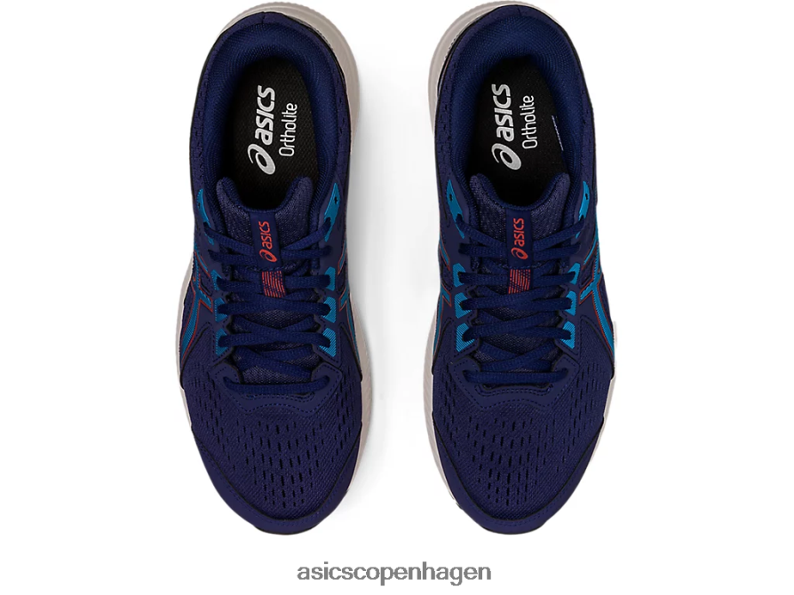 Asics gel-contend 8 ekstra bred indigo blå/øblå Z206F6395