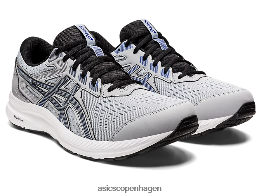 Asics gel-contend 8 ekstra bred piemonte grå/blå Z206F6716