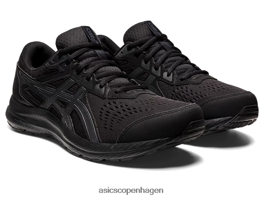 Asics gel-contend 8 ekstra bred sort/bæregrå Z206F6713