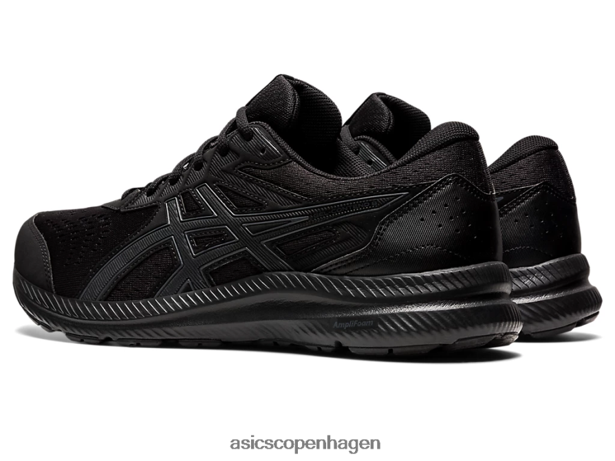 Asics gel-contend 8 ekstra bred sort/bæregrå Z206F6713