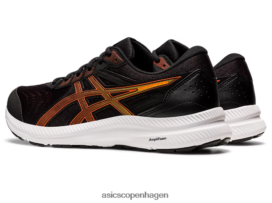 Asics gel-contend 8 ekstra bred sort/cherry tomat Z206F6717