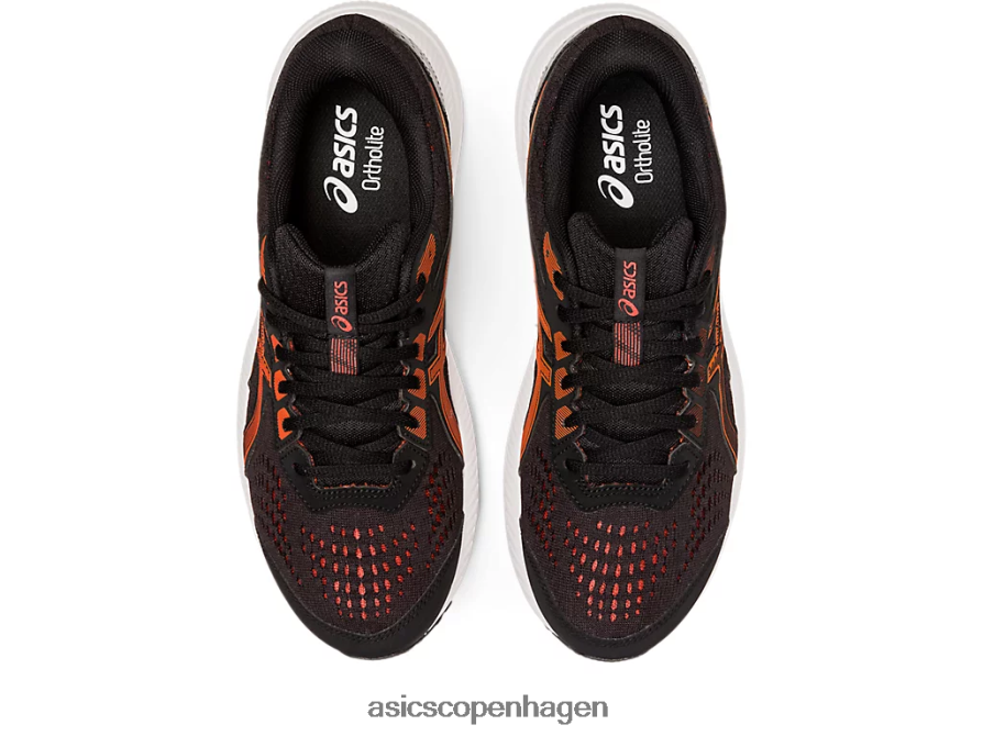 Asics gel-contend 8 ekstra bred sort/cherry tomat Z206F6717