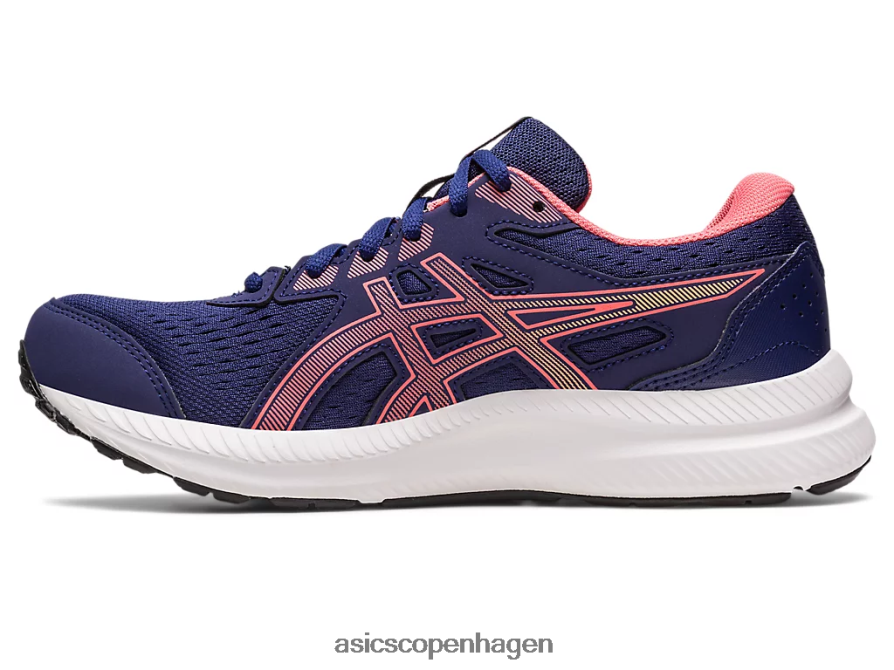 Asics gel-contend 8 indigo blå/papaya Z206F62443