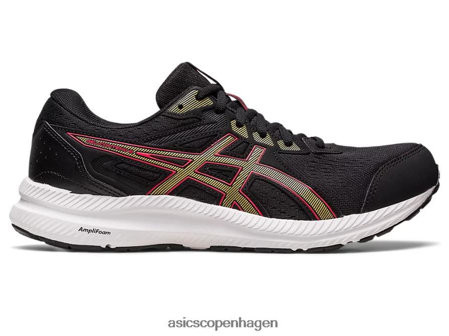 Asics gel-contend 8 sort/olivenolie Z206F6536