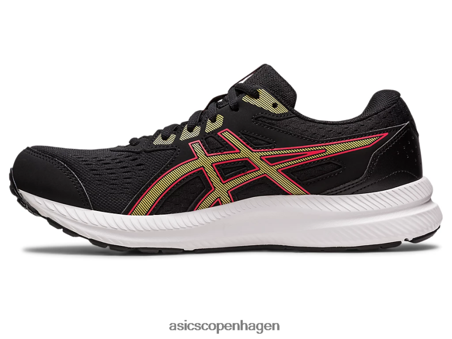 Asics gel-contend 8 sort/olivenolie Z206F6536