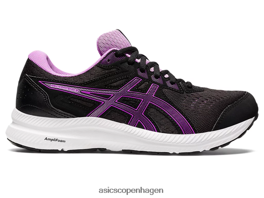 Asics gel-contend 8 sort/orkidé Z206F62683