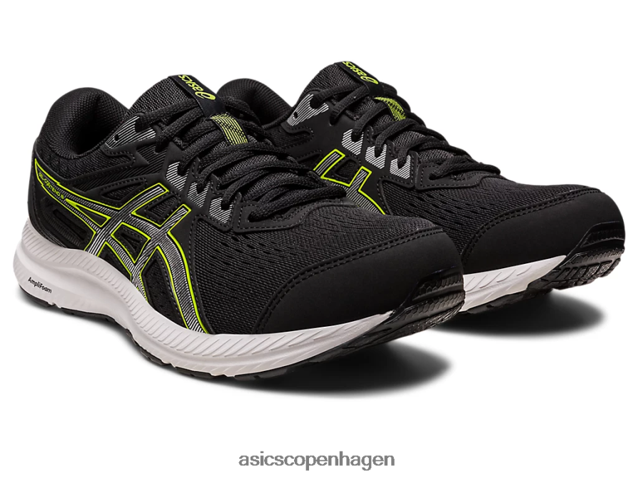 Asics gel-contend 8 sort/ren sølv Z206F6458