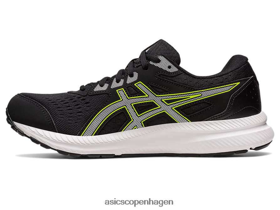 Asics gel-contend 8 sort/ren sølv Z206F6458