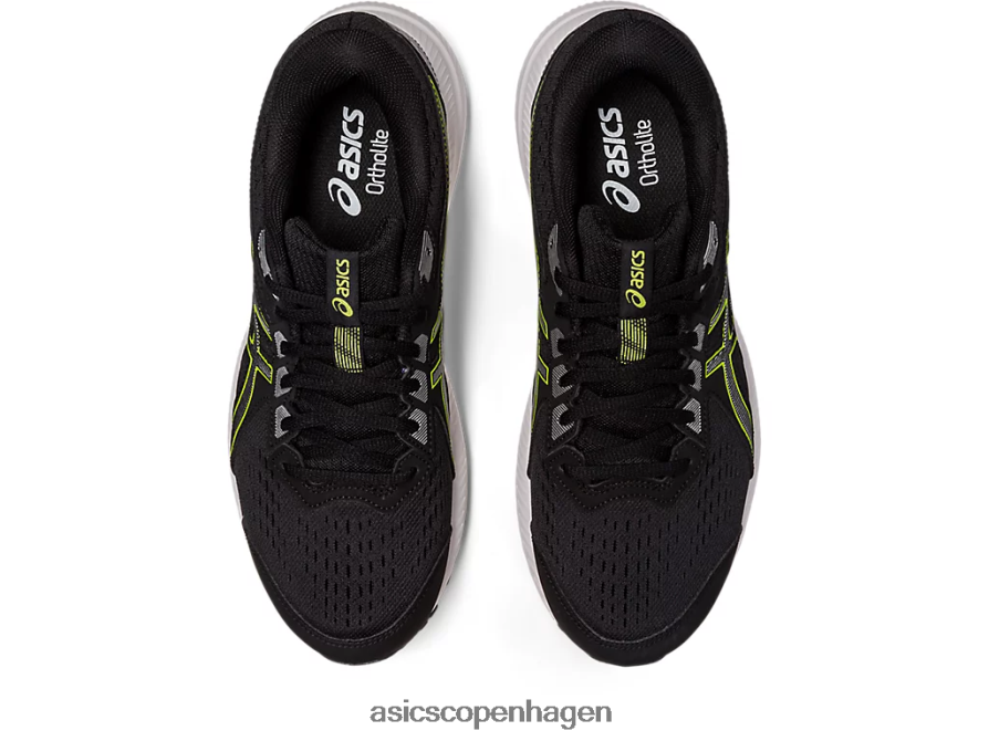 Asics gel-contend 8 sort/ren sølv Z206F6458