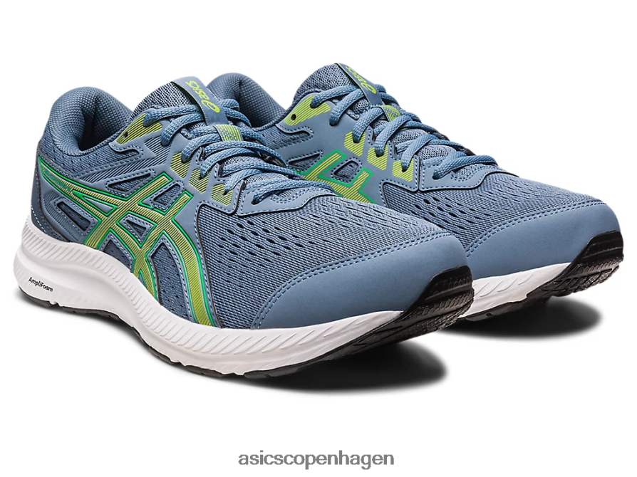 Asics gel-contend 8 stålblå/limeskal Z206F6530