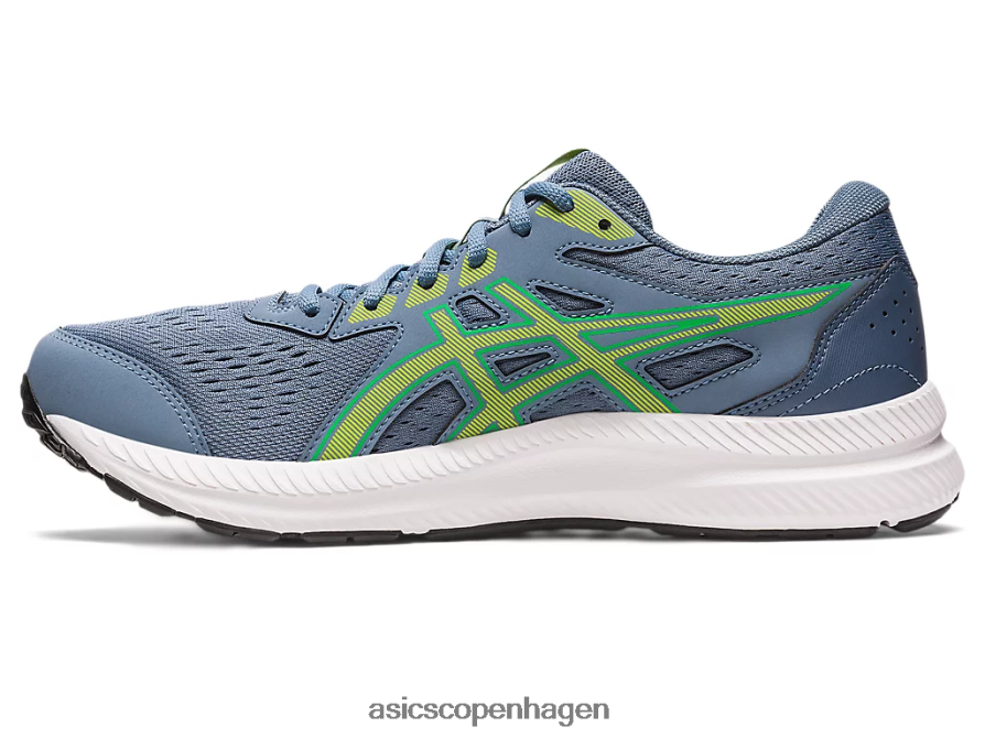 Asics gel-contend 8 stålblå/limeskal Z206F6530