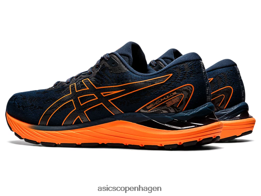 Asics gel-cumulus 23 fransk blå/chokerende orange Z206F61590