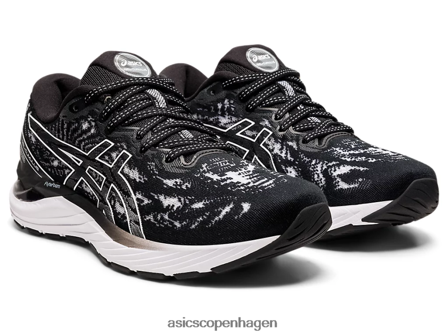 Asics gel-cumulus 23 sort hvid Z206F63934