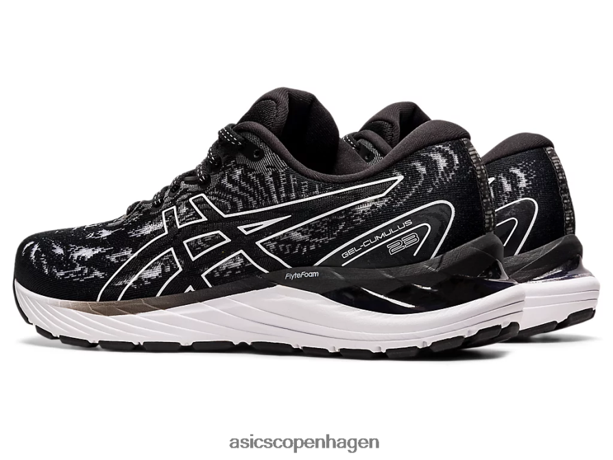 Asics gel-cumulus 23 sort hvid Z206F63934