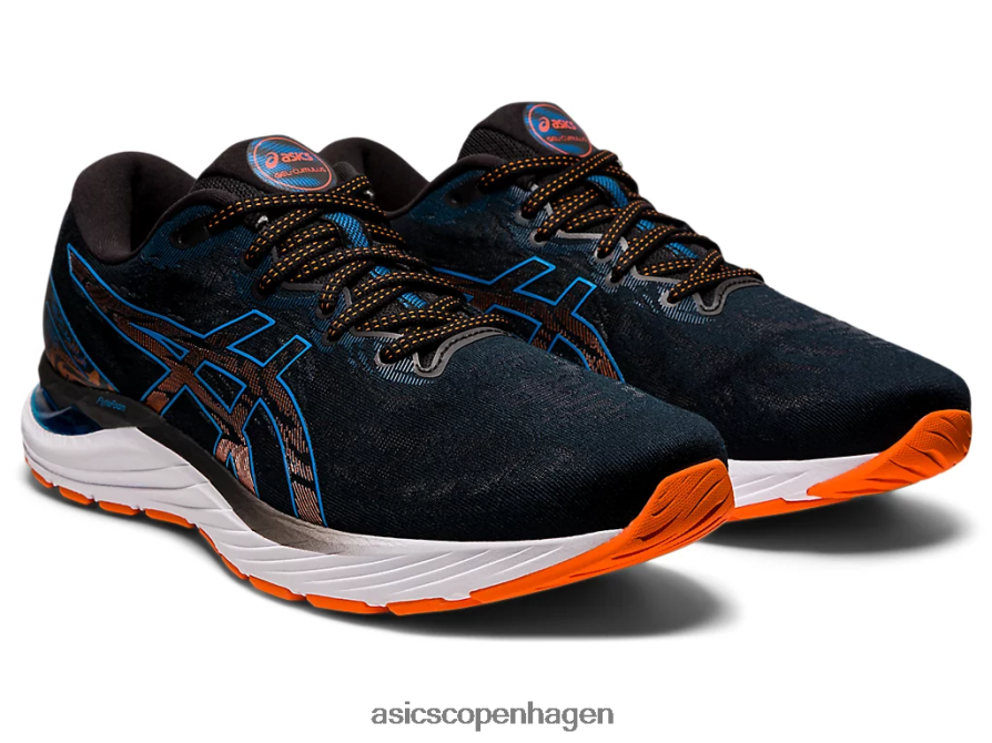 Asics gel-cumulus 23 sort/genfødt blå Z206F61887