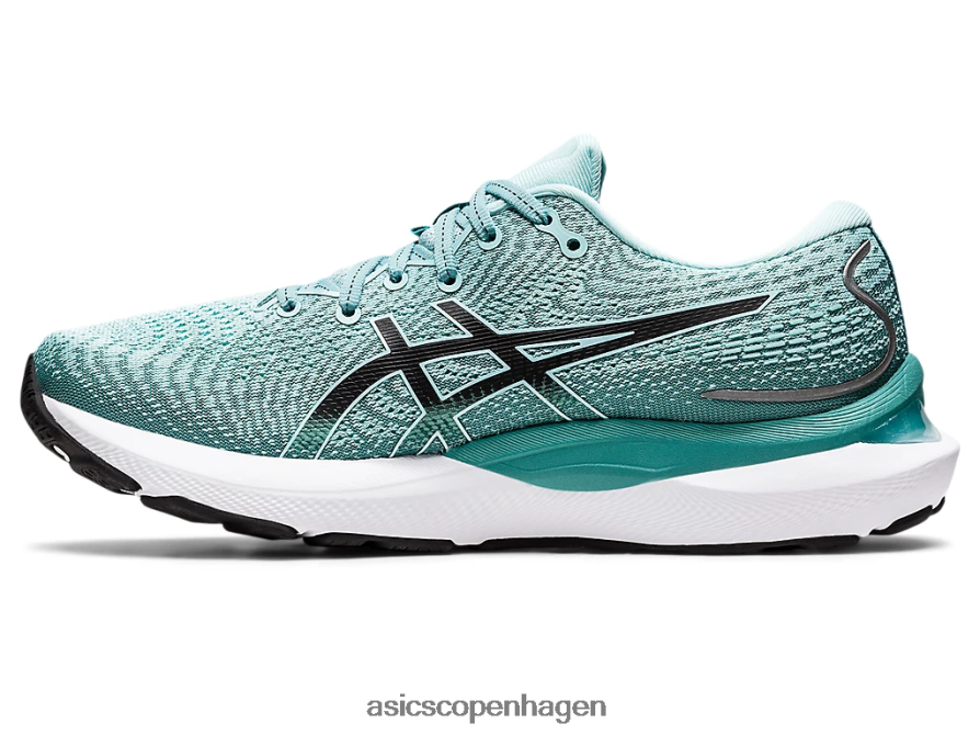 Asics gel-cumulus 24 bred oasis grøn/sort Z206F63249