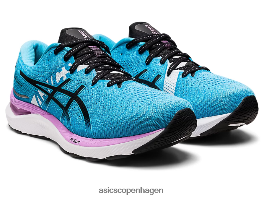 Asics gel-cumulus 24 ekiden akvarium/sort Z206F62733